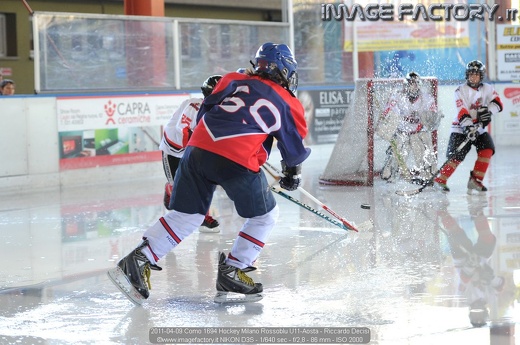 2011-04-09 Como 1694 Hockey Milano Rossoblu U11-Aosta - Riccardo Decisi